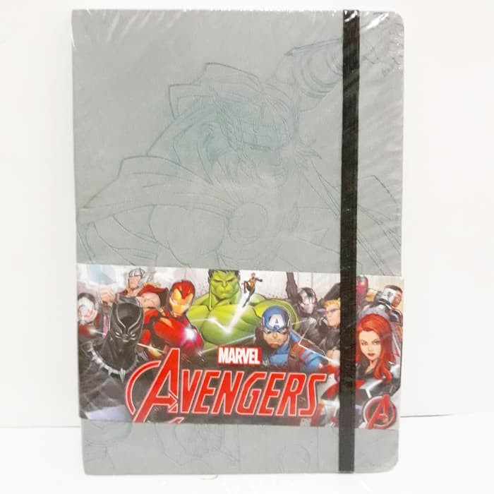 

Aman LIMITED MARVEL x MINISO PU Memo Book / Buku Catatan Thor Avengers Hemat