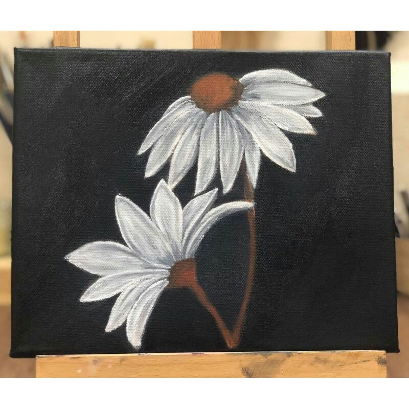 

Kanvas Lukis Hitam Ukuran 30x40cm / Cat Acrylic / Kuas No.1 / Palet / Paket Lengkap