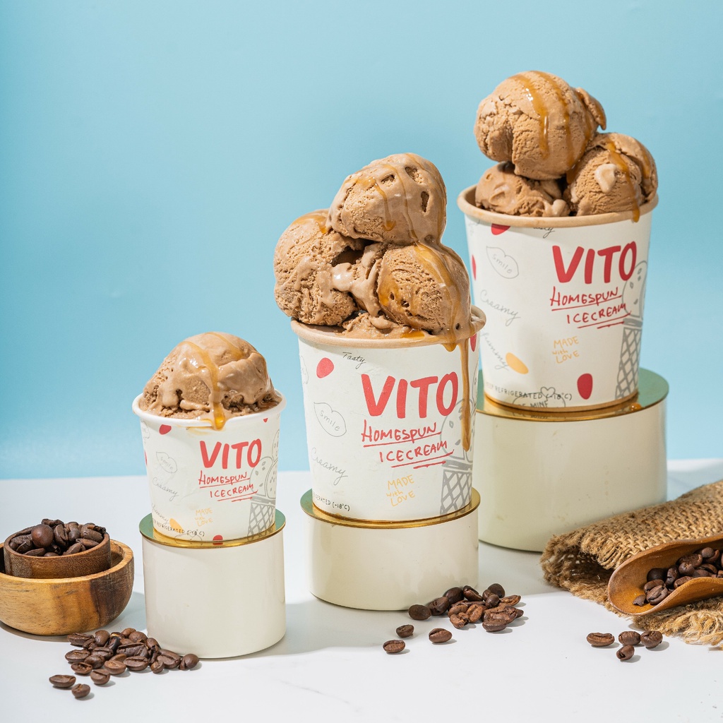 

VITO HOMESPUN ICE CREAM - PRIME - DALGONA COFFEE TOFFEE
