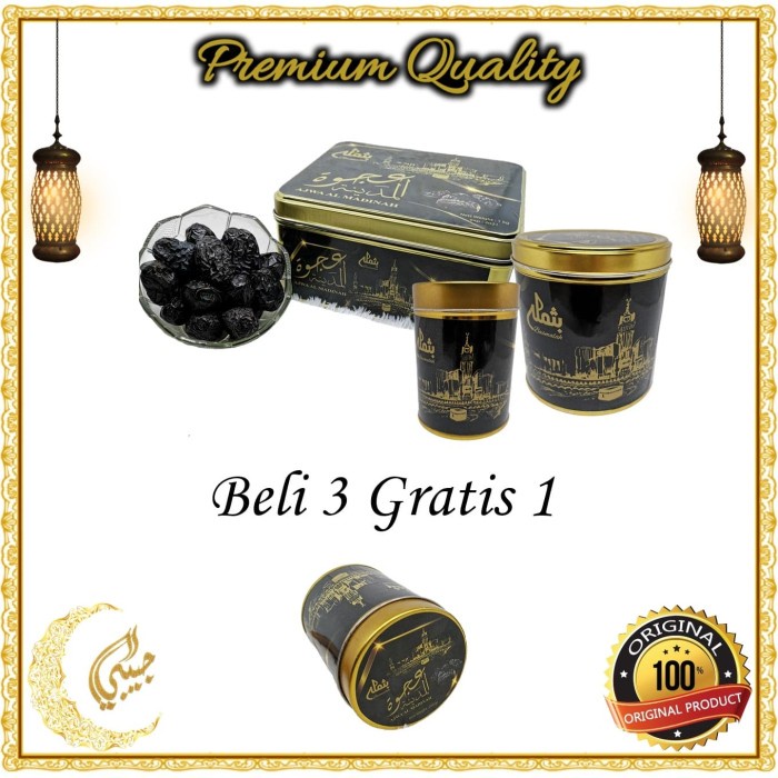 

Kurma Terbaru - Kurma Ajwa Premium Beli 3 Gratis 1