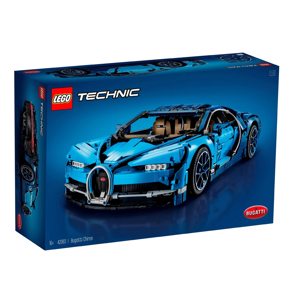 LEGO TECHNIC 42083 Bugatti Chiron - Mainan Anak Mobil Balap