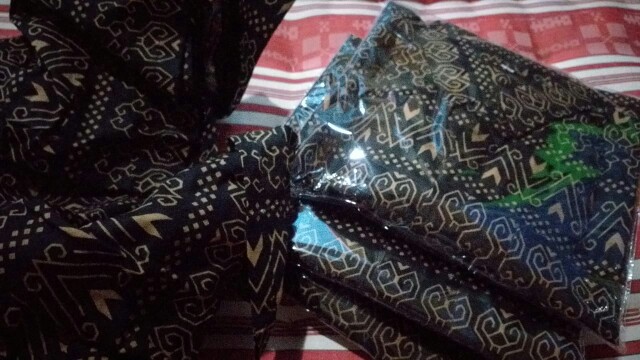 Size M L Xl Xxl Jumbo Bswart Batik Hrb026 Kenongo Hem Batik Monochrom Semut Coklat Kemeja Batik Pria