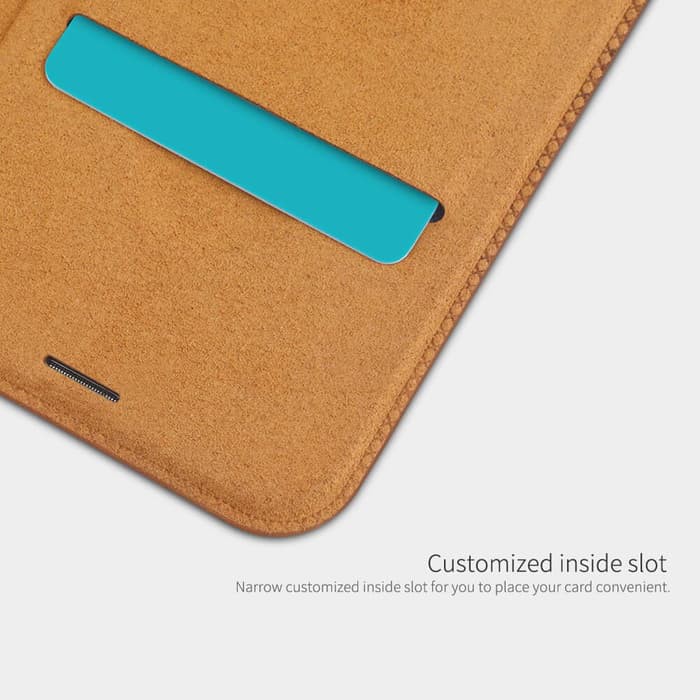 Flip Cover Xiaomi Redmi Note 6 Pro Nillkin Qin Leather Flip Hard Case Original