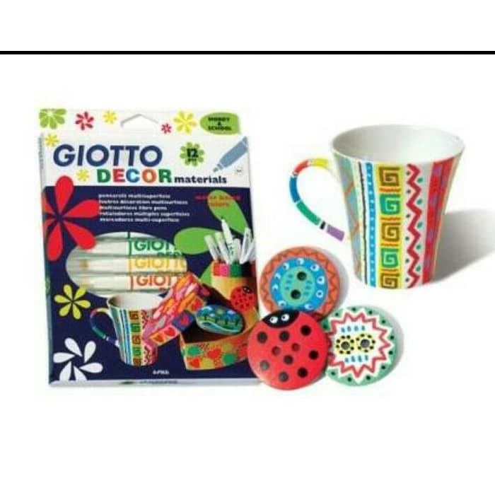 

SPIDOL dekorasi permanent GIOTTO semua bahan oke