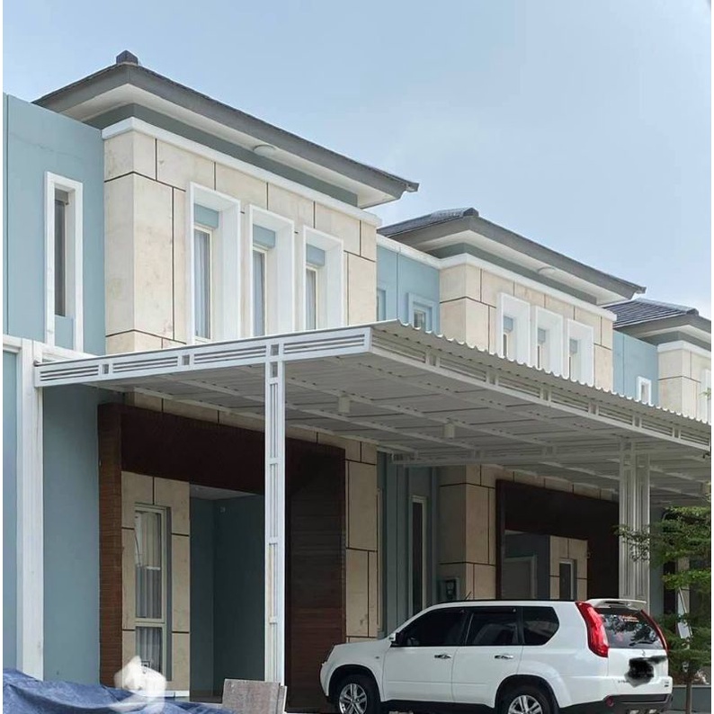 canopy besi hollow minimalis