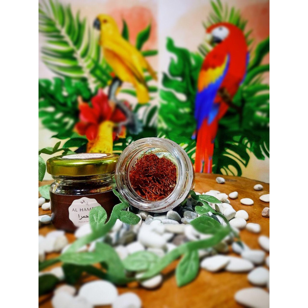 

Saffron Kashmir 1 Gr (Jar) Premium Original Kashmir 100%