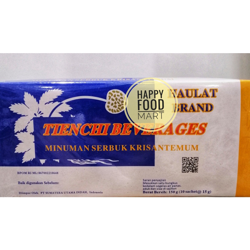 [DISKON] HAULAT BRAND TIENCHI BEVERAGES 150G/MINUMAN SERBUK KRISANTEMUM/LIANG TEH BUNGA KRISAN/KIOK 
