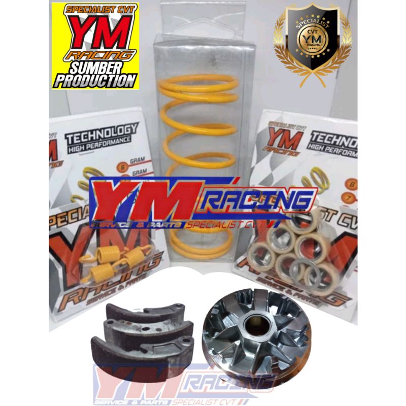 PAKET +++ UPGRADE KIRIAN CVT SEMUA ALL MATIC 1500RPM | BEAT MIO AEROX VARIO PCX GENIO SCOOPY NMAX FI