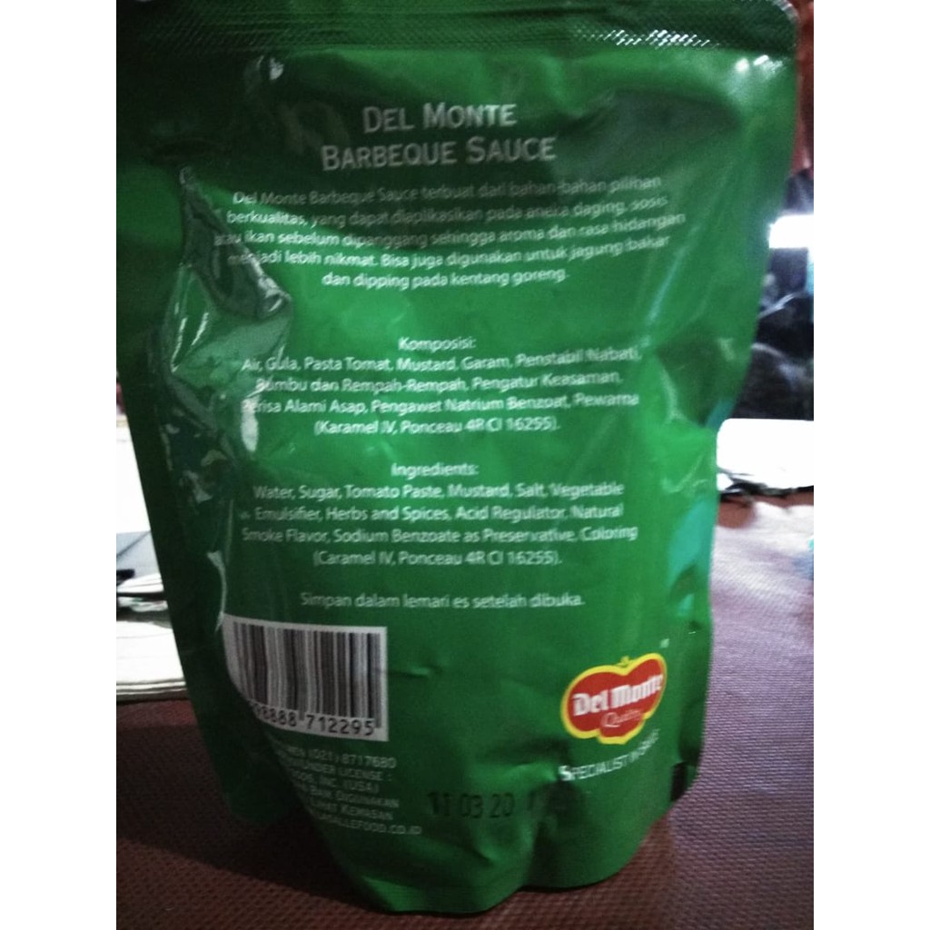 DELMONTE SAUCE 250 GRAM