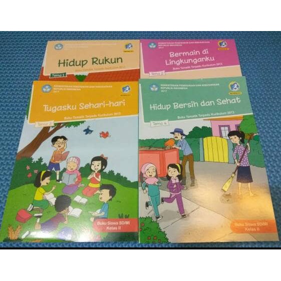 

❤BISA COD❤ Paket Tematik Kelas 2 SD Semester 1 Revisi 2017 Diknas