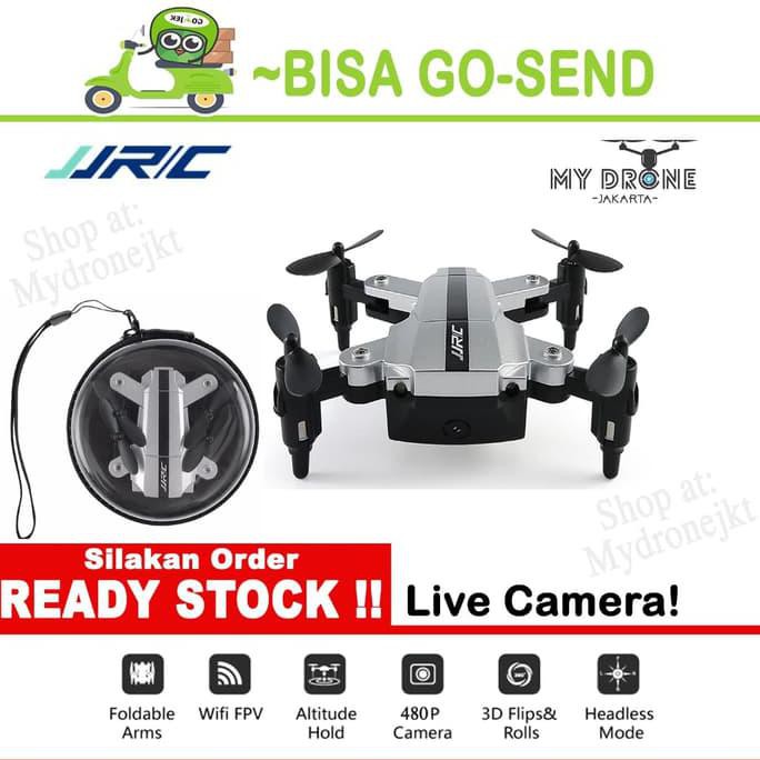 TERBARU  Mini Drone Camera JJRC H54W E-FLY Micro Drone Murah Live Cam WIFI FPV