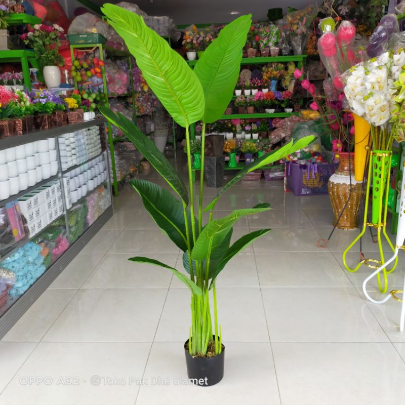 Heloconia Artificial Tanaman Hias Helocinia Tanaman Pisang-Pisangan