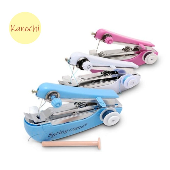 Springcome Mesin Jahit Portable Mini Mesin Jahit Tangan Spring Come