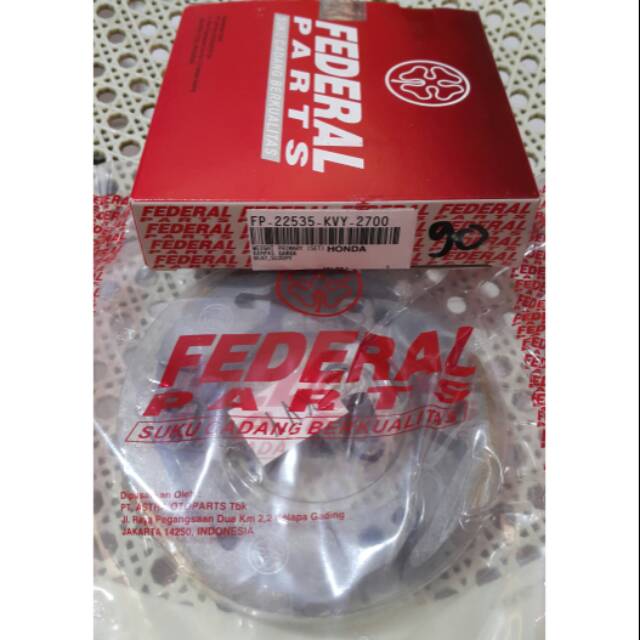 Kampas Ganda Weight Primary Set Federal Beat Carbu Scoopy FP 22535 KVY 2700