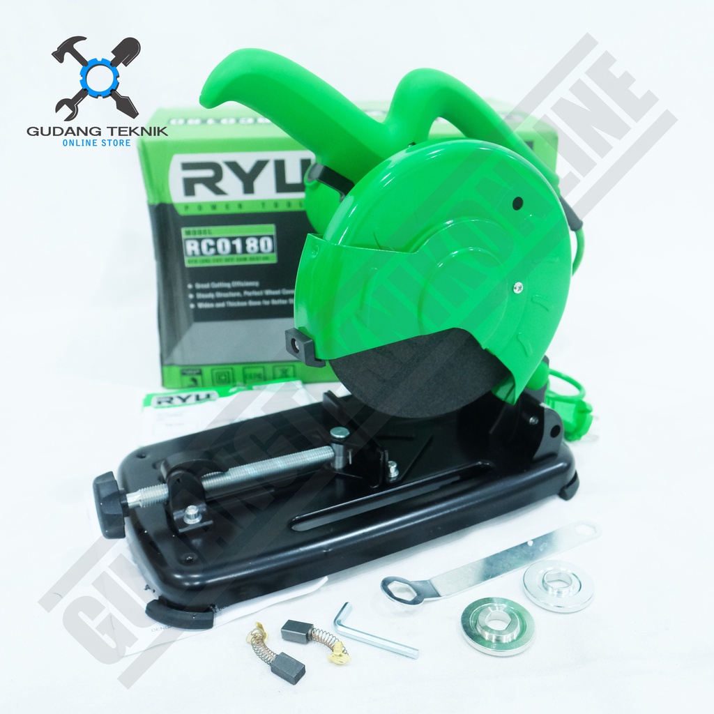 Cut Off 7&quot; RYU RCO180 / Mesin Potong Besi 7 Inch RCO 180 - Mesin Cutting Off RYU