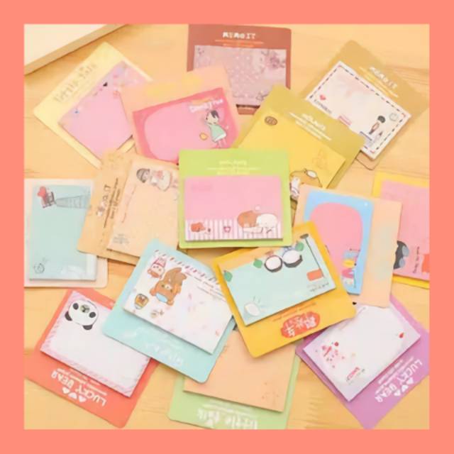 

Sticky Notes Kotak Lucu Rilakkuma