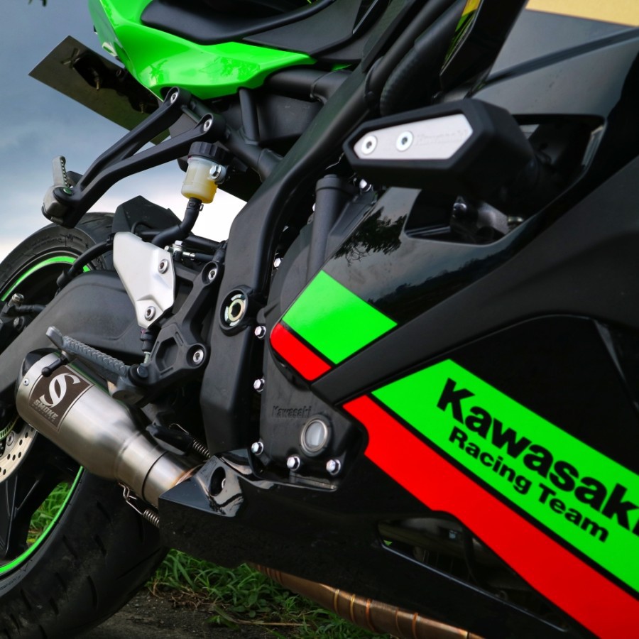 knalpot zx25r underbelly full murah