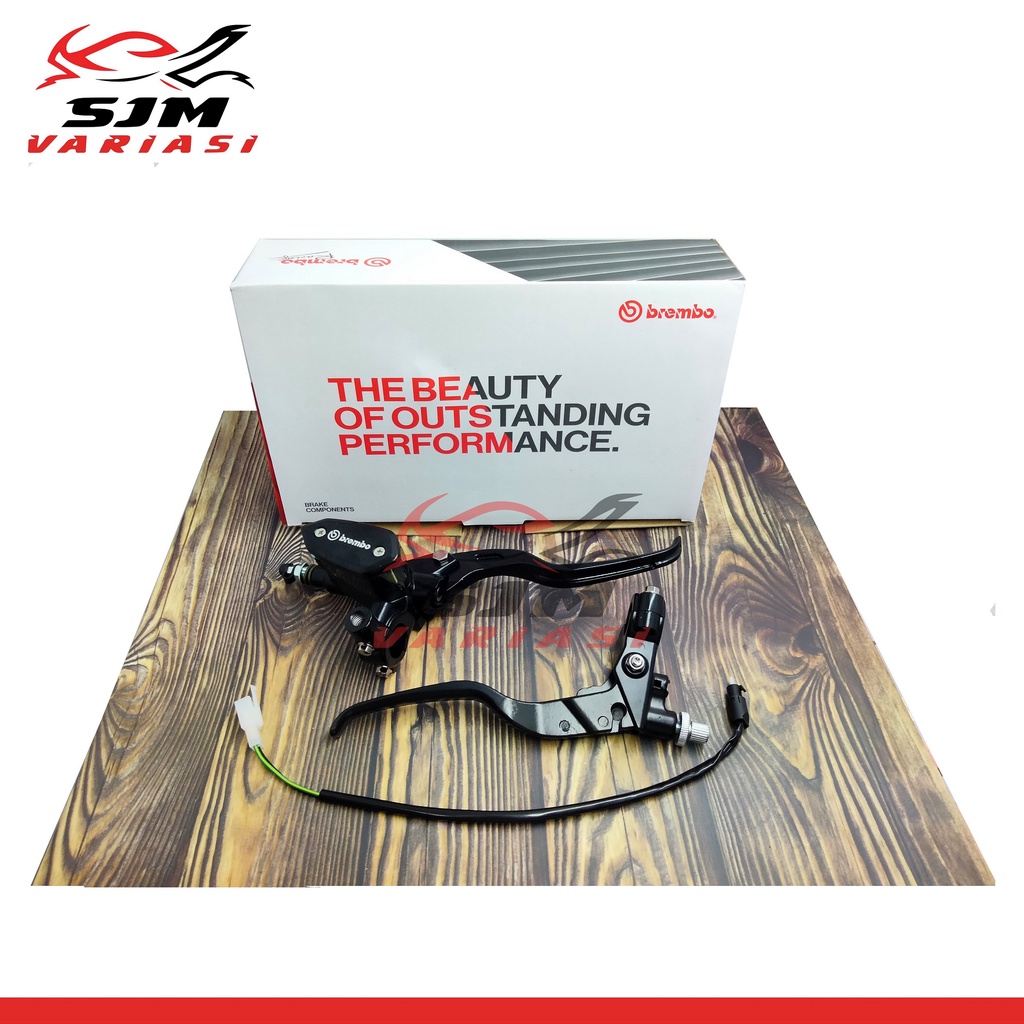 master rem Brembo oval RCB plus swicth rem MX RX king satria Vixion Scorpio Tiger Megapro Mio Vario 