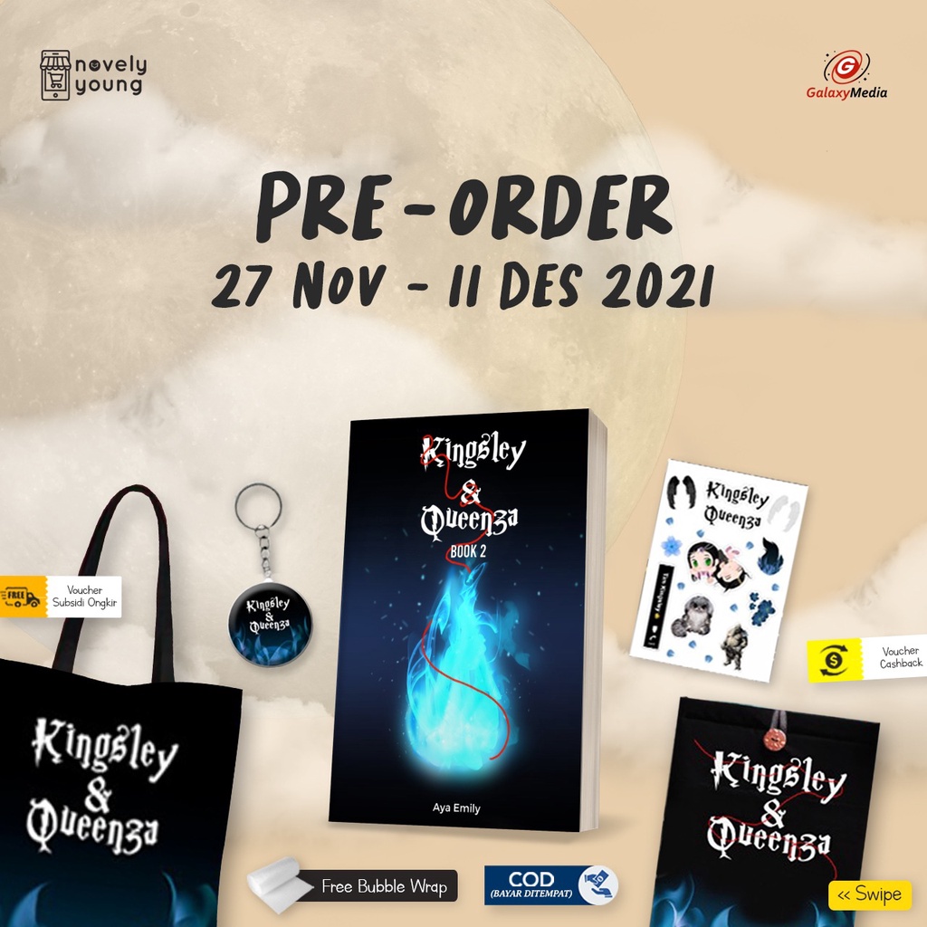 Novel Kingsley & Queenza Book 2 - Aya Emily