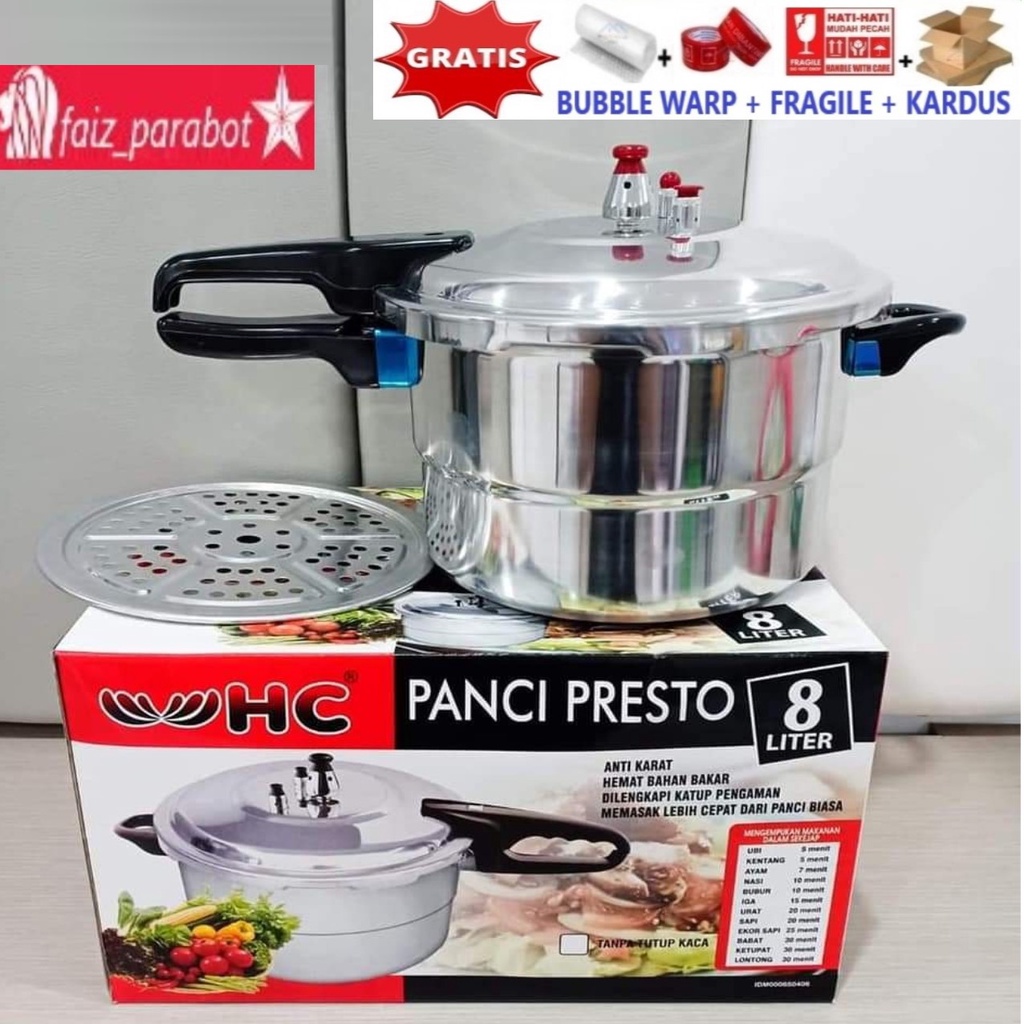 PANCI PRESTO HAPPY CAL HC 8 LITER BESAR