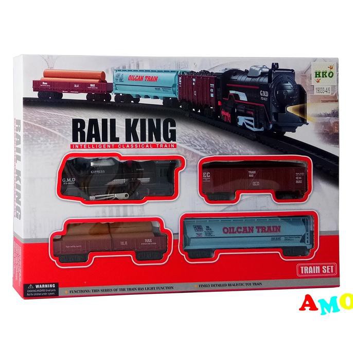 Terbaru  MAINAN ANAK KERETA API RAIL KING 19033-7