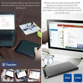 Drawing Tablet Wireless Smart Graphics Tablet with Pen XP