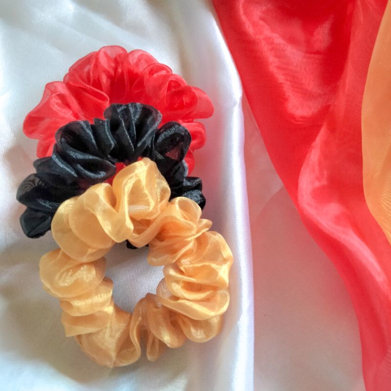 [mini] Scrunchies Spesial Halloween Ikat Rambut Aesthetic