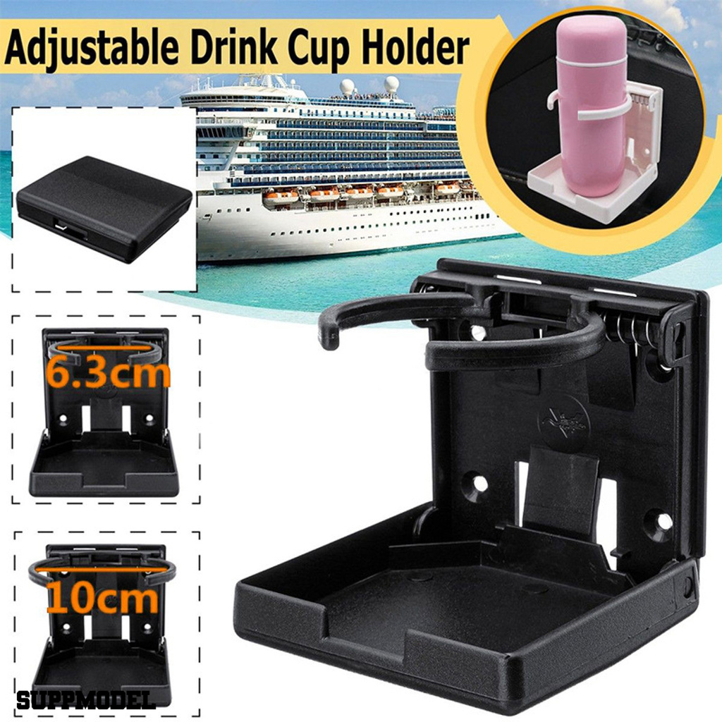 Smodel Cup Holder Lipat Adjustable Universal Bahan Abs Untuk Mobil