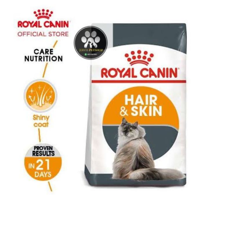 RC Hair&amp;skin 400gr. Makanan kucing Royal Canin hair and skin care FRESHPACK.