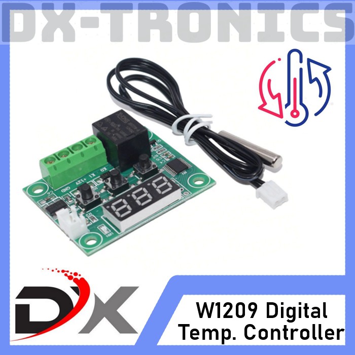 Temperature Controller W1209 Thermostat Digital Termostat Relay