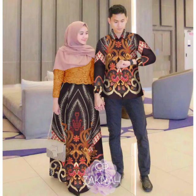 Agv* Couple Zakinah (tanya Stock Sebelum Order) / Couple Batik Pasangan