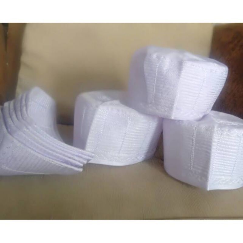 Peci putih  bordir kopiah putih Madinah