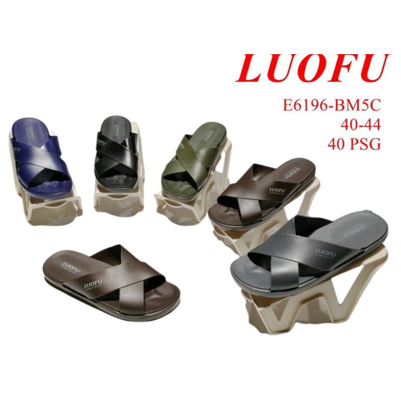 Luofu E 6196-A01S/BM5C sandal selop pria