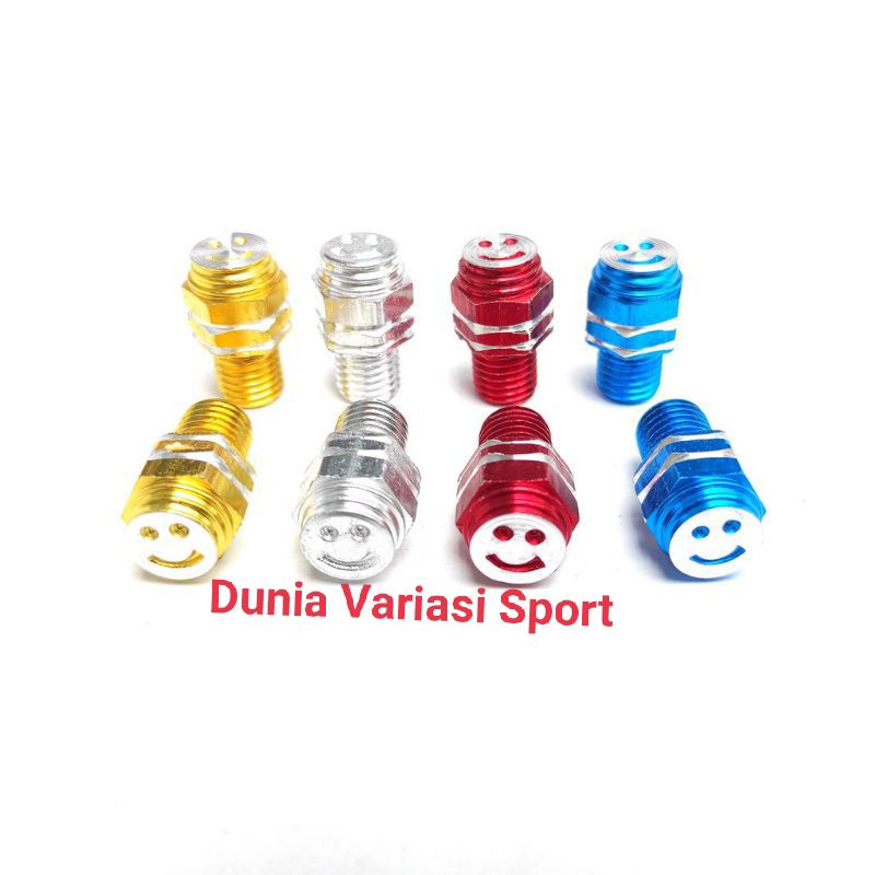 Tutup Lubang Baut Spion Honda&amp;Yamaha Baut Tutup Spion Model BD/Smile Variasi Universal