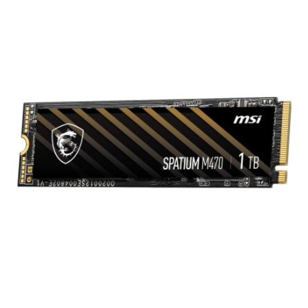 Ssd m.2 nvme msi spatium 1tb PCIe 4.0 x4 2280 3d nand flash m-470 m470 - m2 m-key nvm 1.3