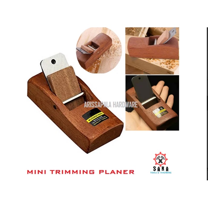 Pasah Sugu Serut Kayu Mini Trimming Plane Ketam Mini Raut Kayu Sugu Pasah Kayu Manual Wood Planer
