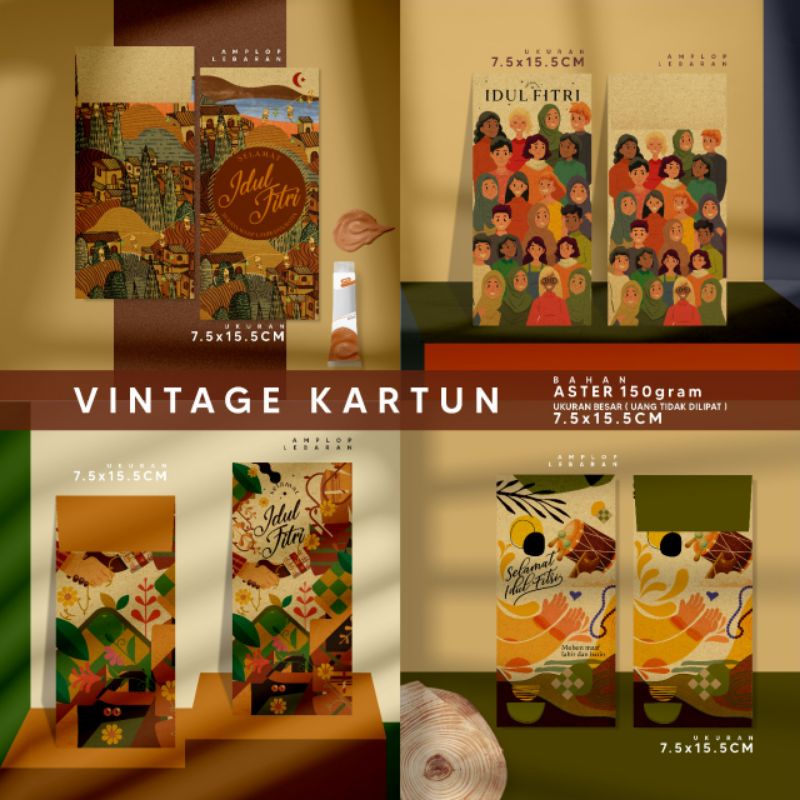 

Amplop Lebaran Vintage