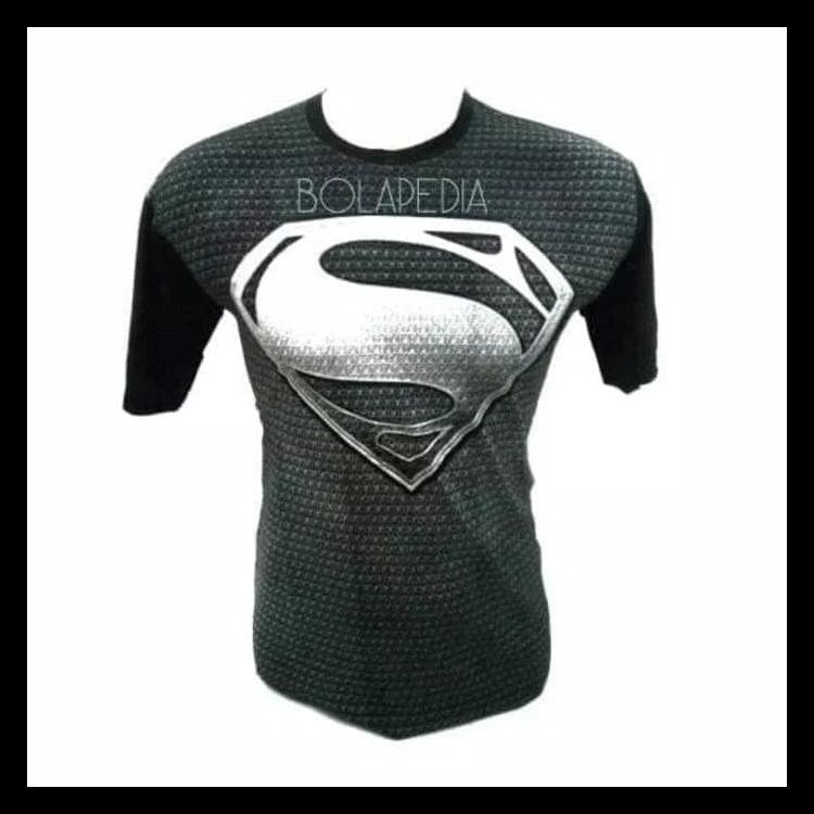 HOT BAJU KAOS SUPERMAN SPIDERMAN SUPER HERO GYM FITNESS PRIA COWOK KEREN