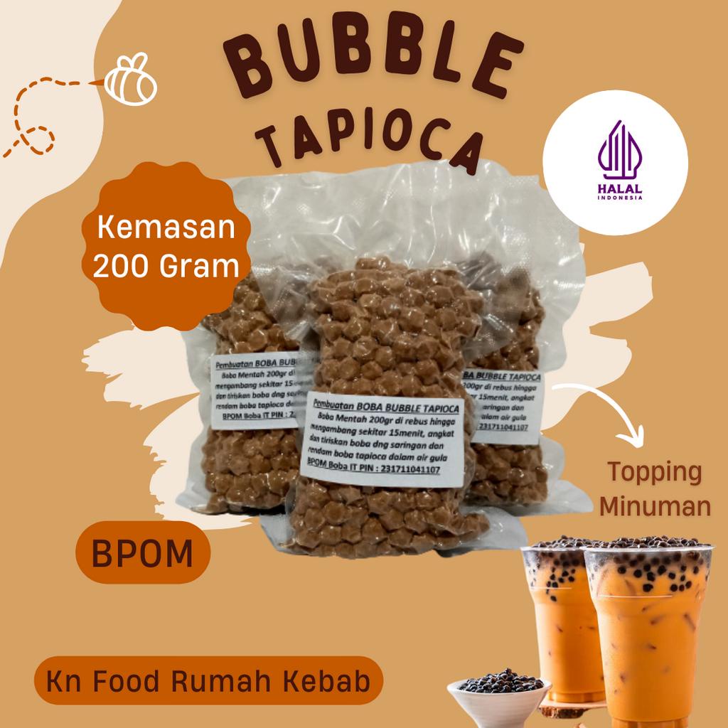 

Bubble Tapioca Pearl 200gr - Boba