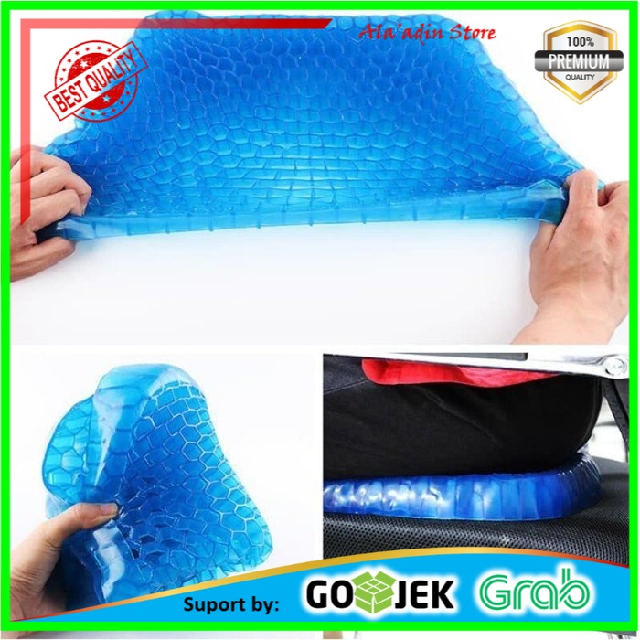 Cuci Gudang Bantal Duduk Gel Anti Slip - SH-C00158