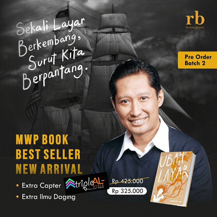 Jual The Best Original Book UBAH LAYAR Bossman Mardigu Wowik MWP ...