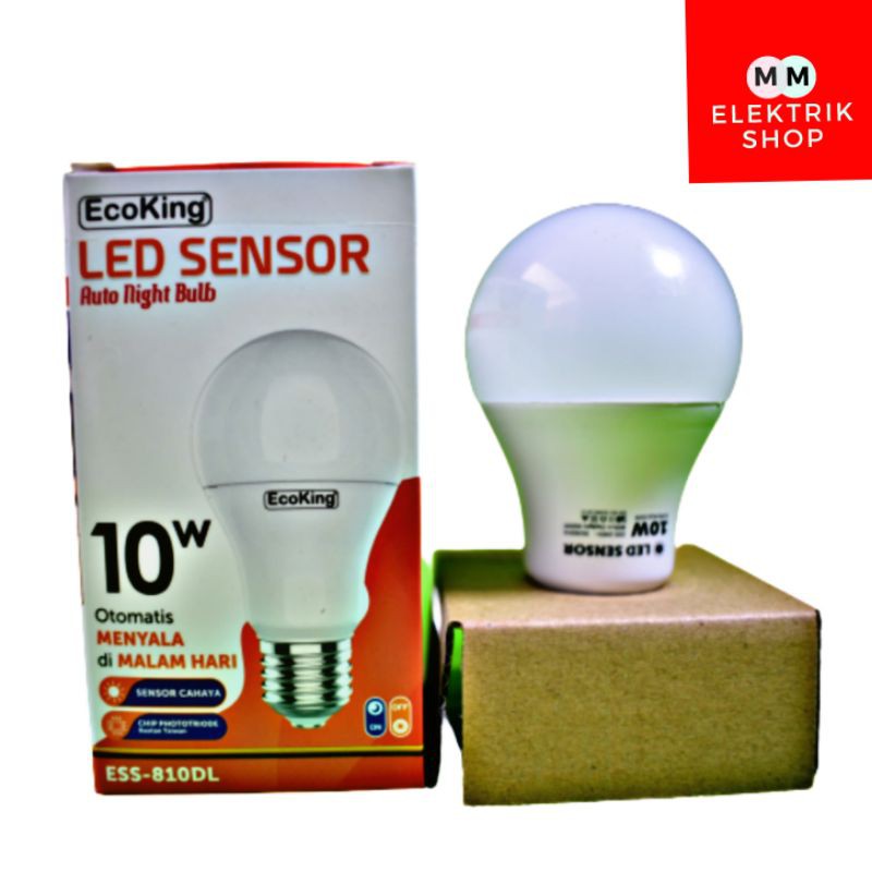 Lampu Led Sensor 10 Watt Best Seller ECO KING