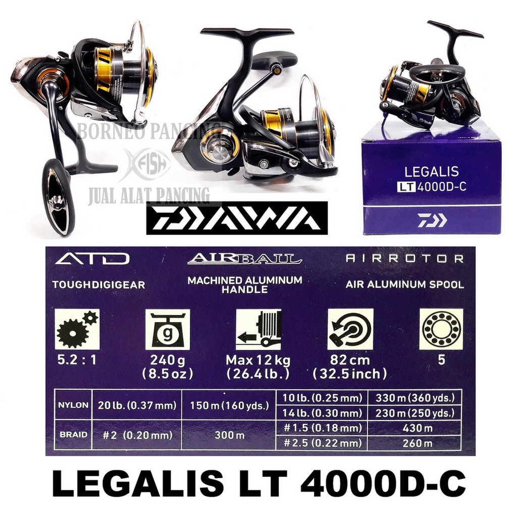 Reel Daiwa LEGALIS LT 4000D-C