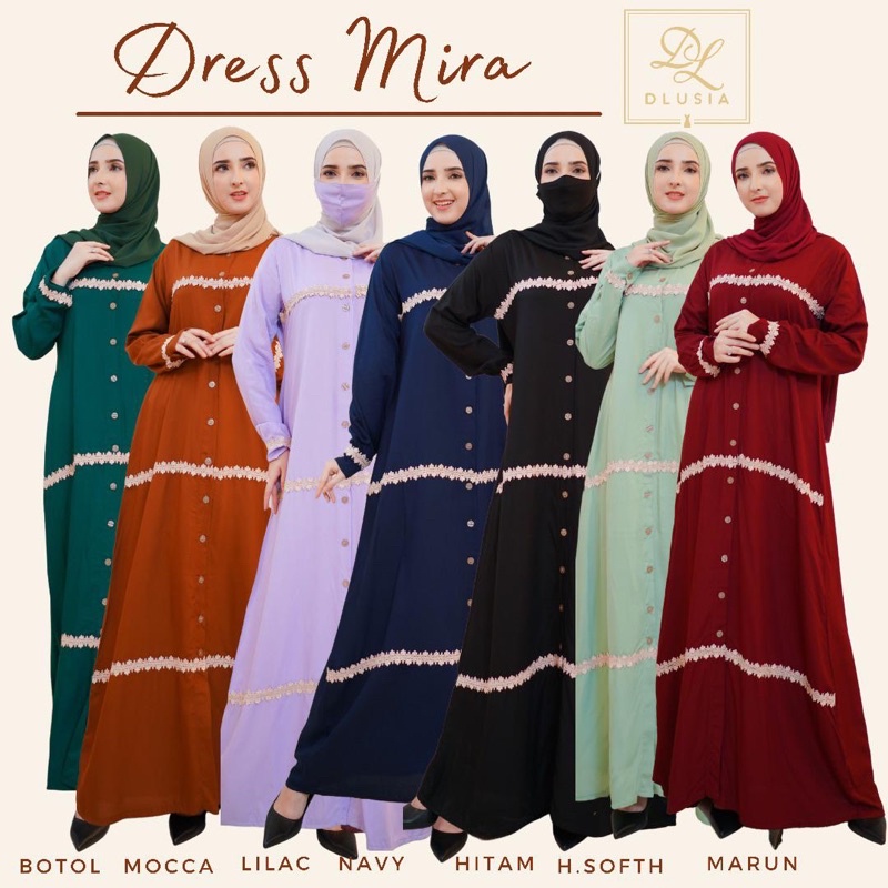 Dress Mira by Dlusia Ori