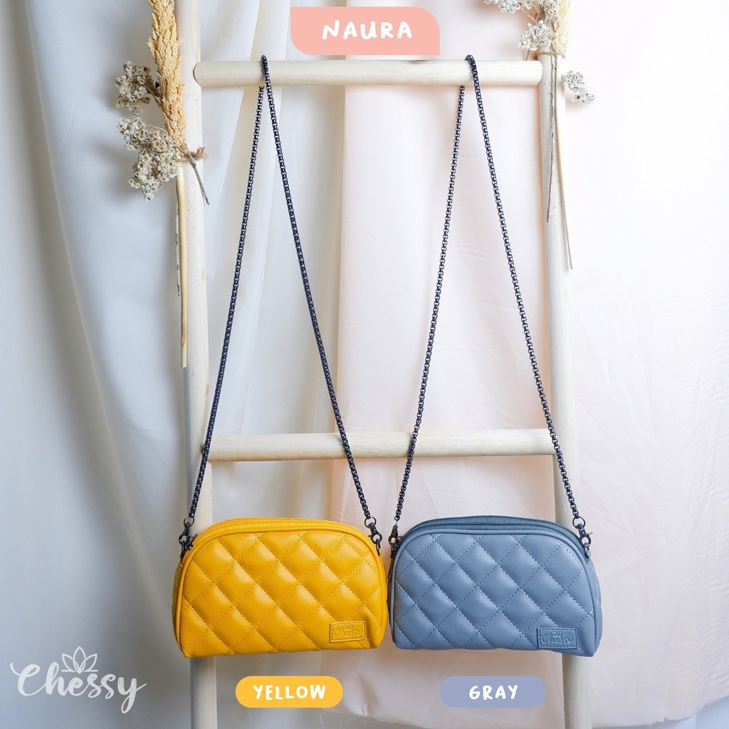 Tas Cantik Naura Sling Bag Kulit Sintetis by Chessy