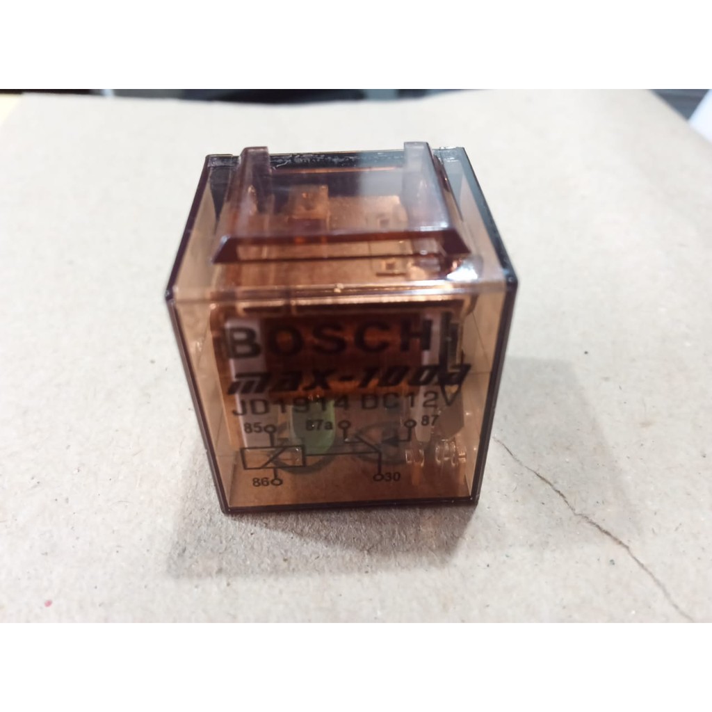 Relay Kaki 5 K5 Transparan Led Bosch 12v