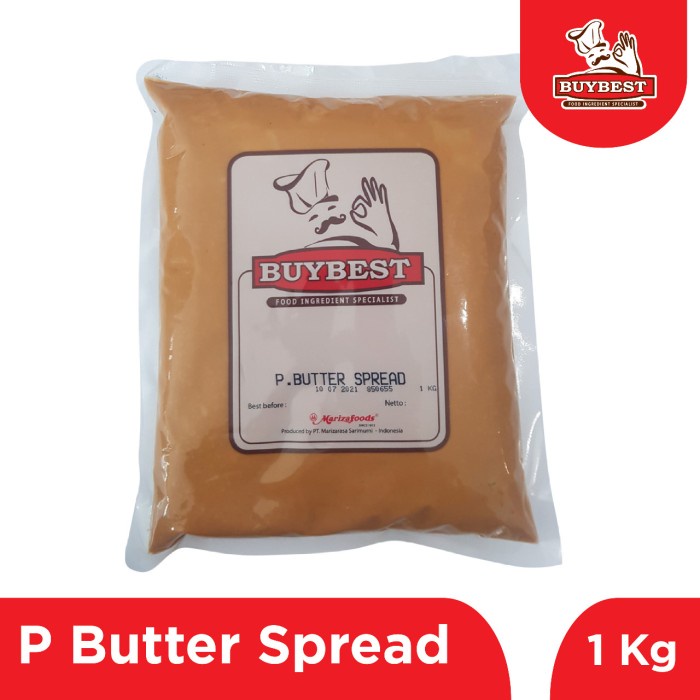 

SELAI- BUYBEST PEANUT BUTTER SPREAD 1KG -SELAI.