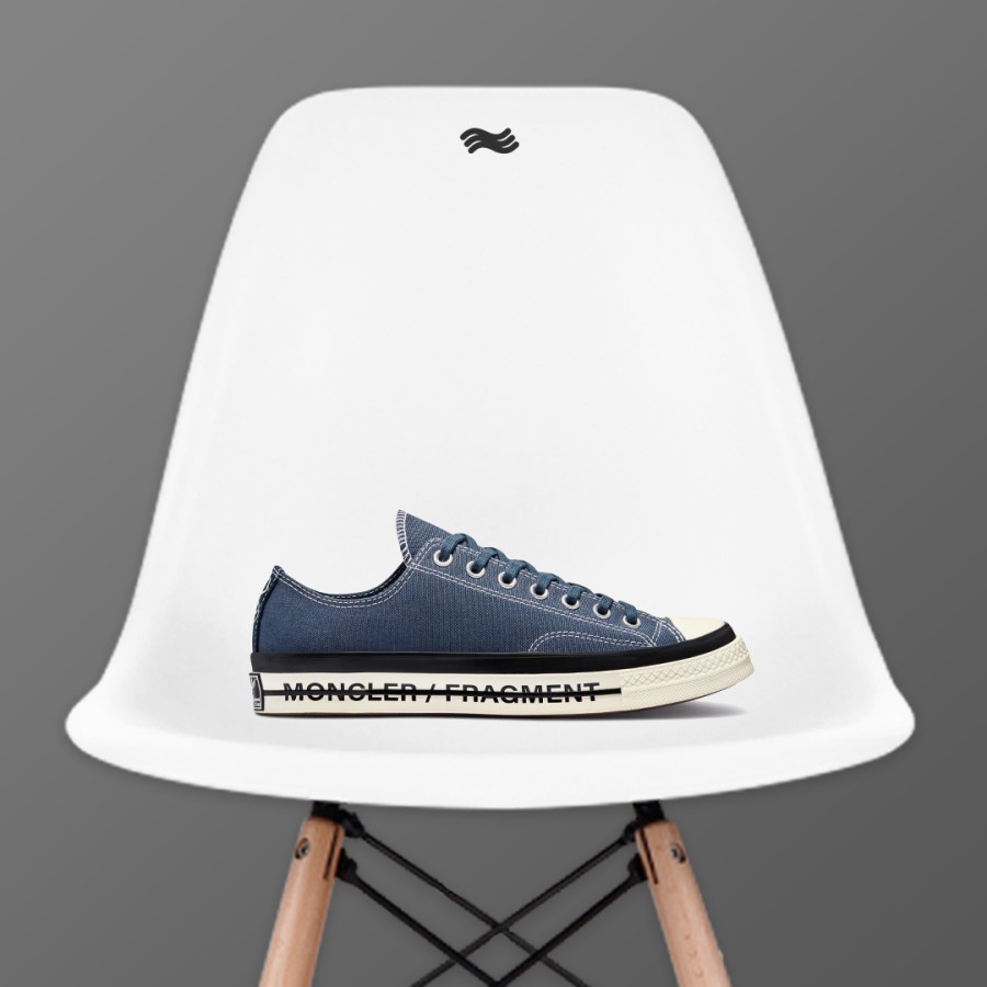 Converse fragment Moncler Chuck 70 Low Insignia Blue