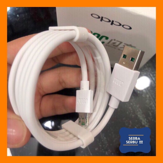 Kabel Data OPPO VOOC ORIGINAL 100% Micro USB 1meter