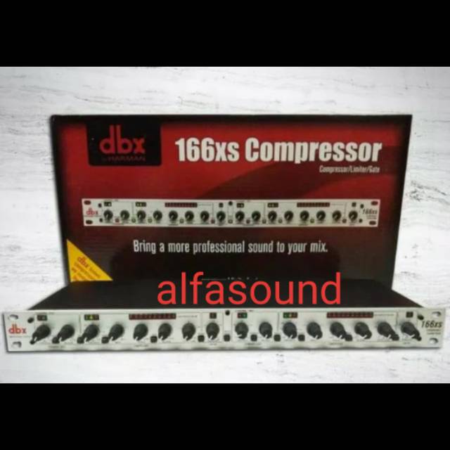 Compressor DBX 166XS Original Garansi Resmi 166 XS